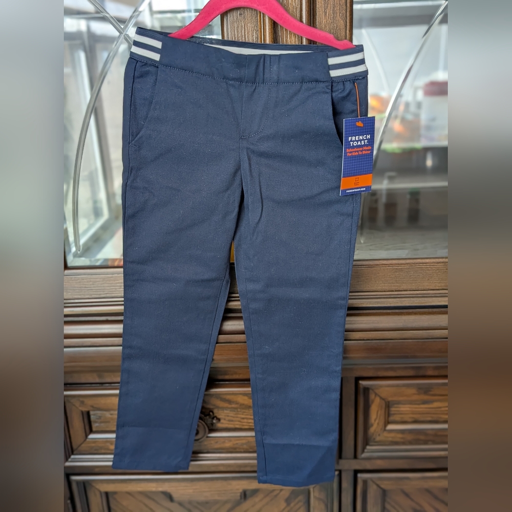 French Toast Girls Navy School Uniform Pull On Stretch Pants